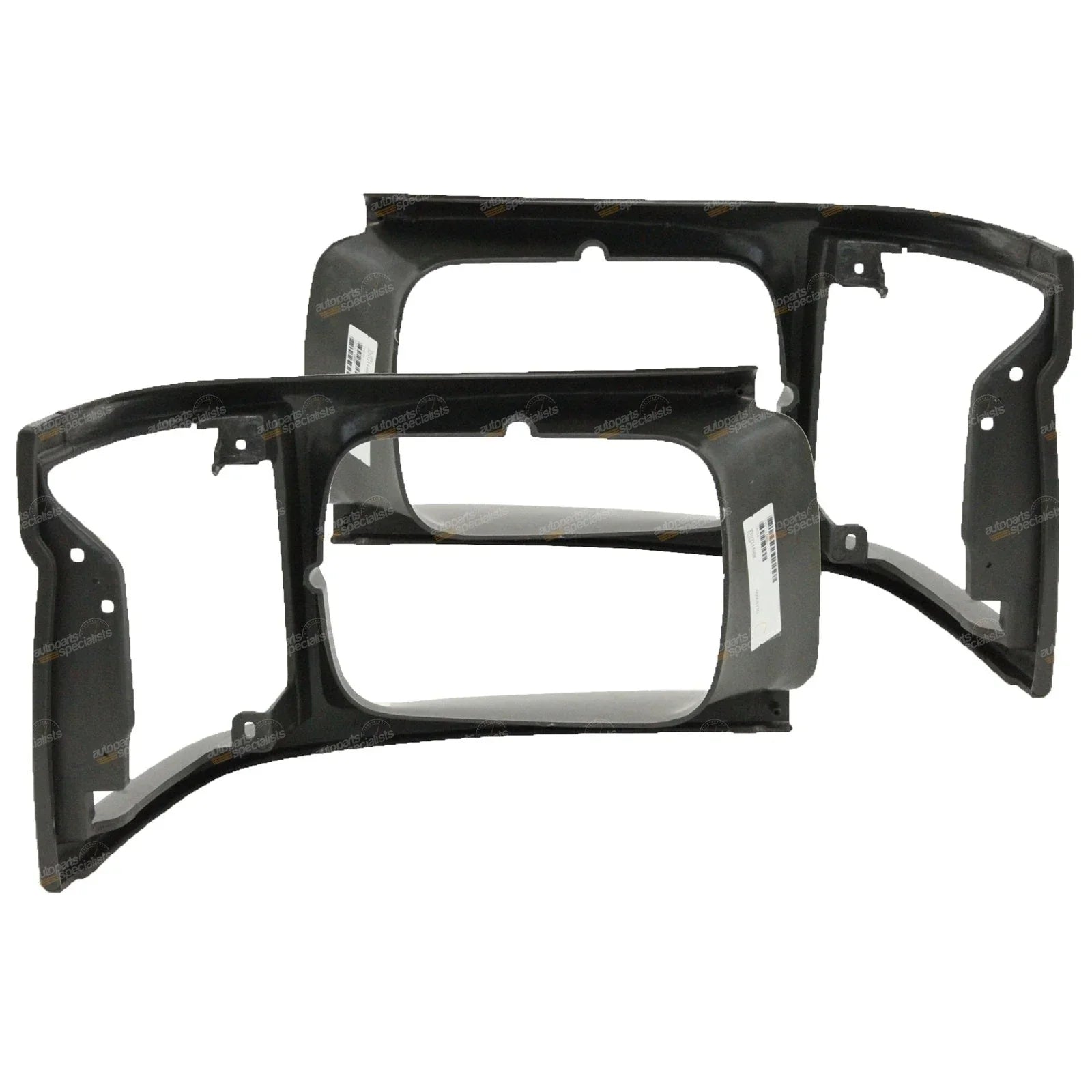 LH+RH Headlight Surround Pair Light Grey for Toyota Hiace (1992���1998)