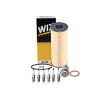 Wix Engine Oil Filter & Denso 6 Platinum Spark Plugs for Mercedes R129 SL320 (1989–2001)