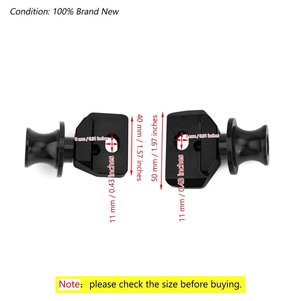 Chain Adjuster Block with Stand Spool for Honda CB650R CBR650R (2019–2020)