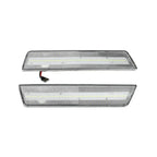 White LED Rear Side Marker Lights Pair for Dodge Challenger/Charger (2008-2014)