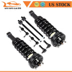 Front Strut Assemblies Tie Rod Sway Bar Kit for Ford F-150 2WD (2004–2005)