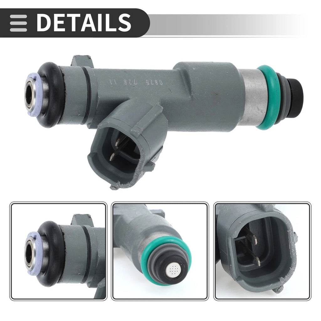 Fuel Injector No. 16600-ZJ50A for Nissan Armada (2011–2015) 5.6L Gray