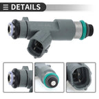 Fuel Injector No. 16600-ZJ50A for Nissan Armada (2011–2015) 5.6L Gray