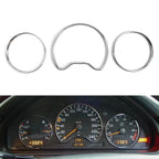 Speedometer Gauge Dial Rings Bezel Trim for Mercedes Benz C E CLK (1997–2009)