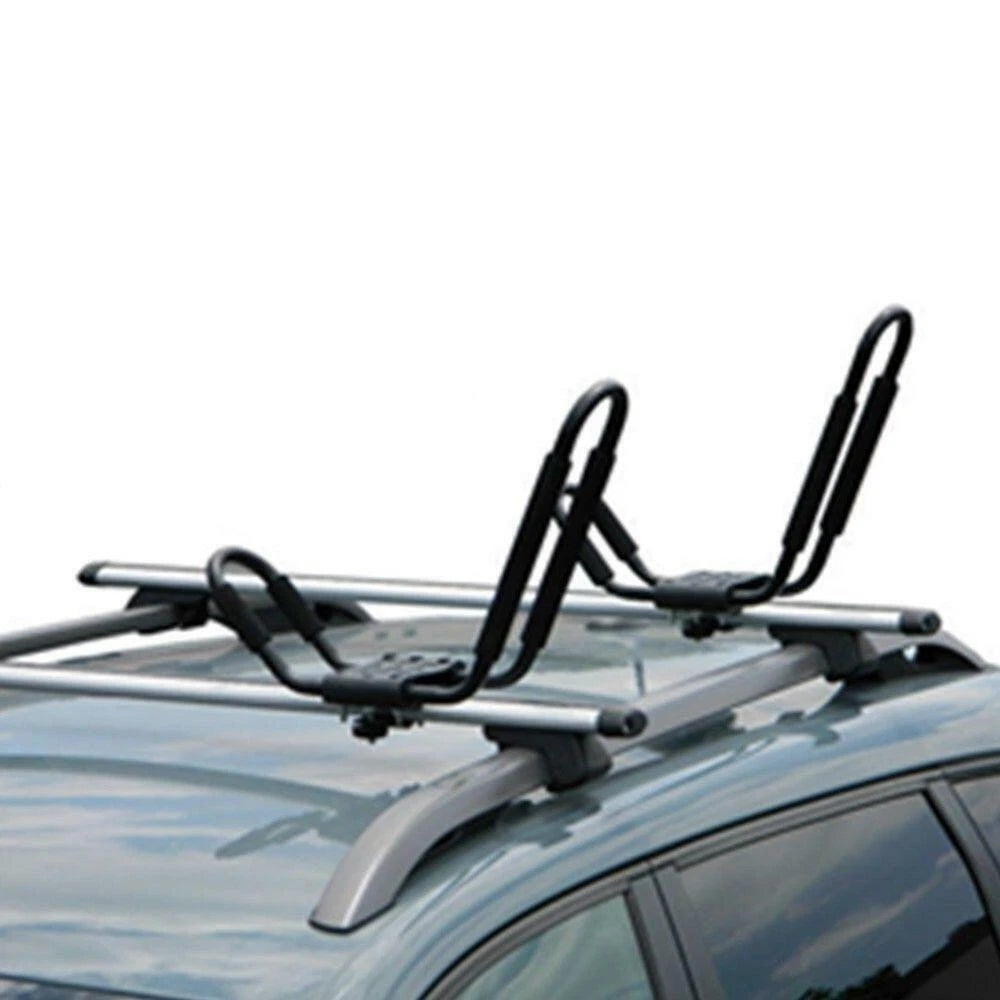 Set of 2 Canoe Kayak Roof Rack J Cross Bars for SUV Truck