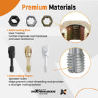 61PCS Thread Chaser Set for Automotive Rethreading (Universal)
