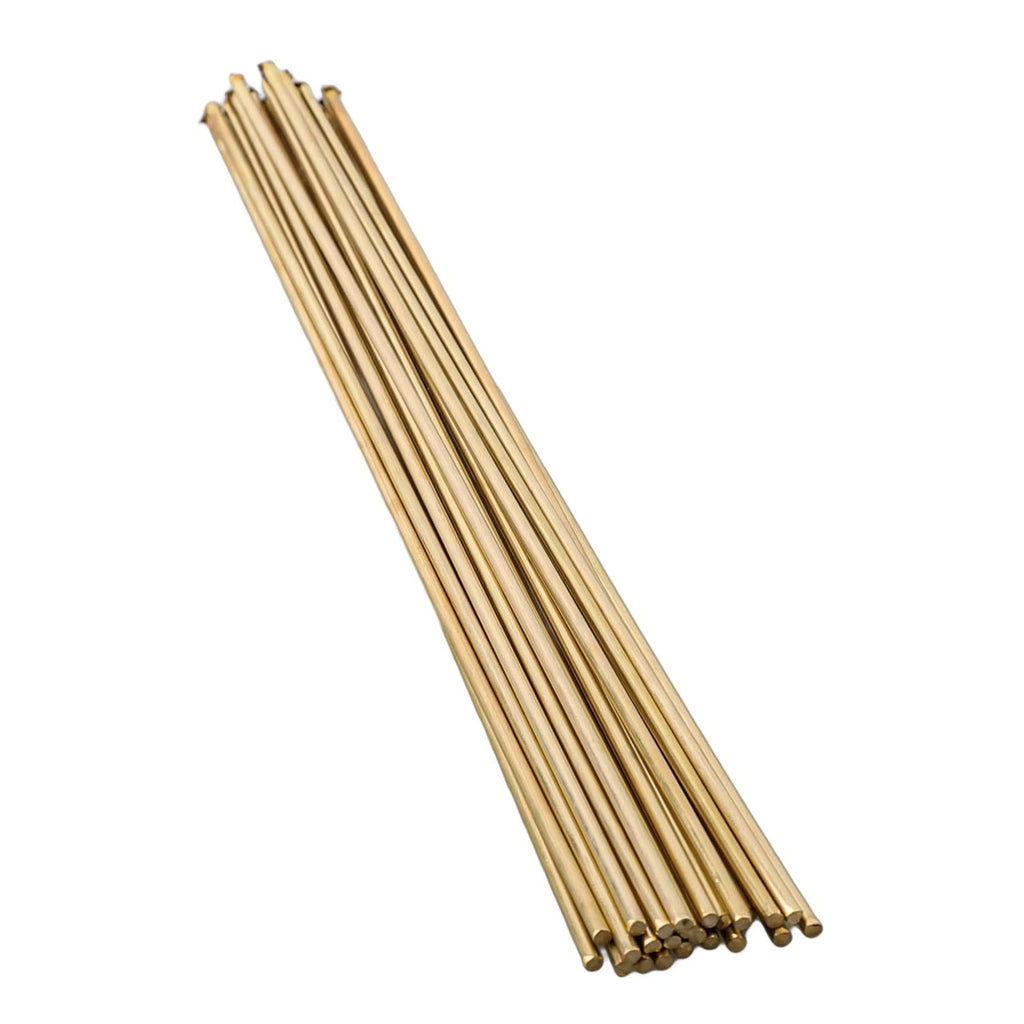 Pack of 25 Brass Soldering Wire with Tin and Silicon