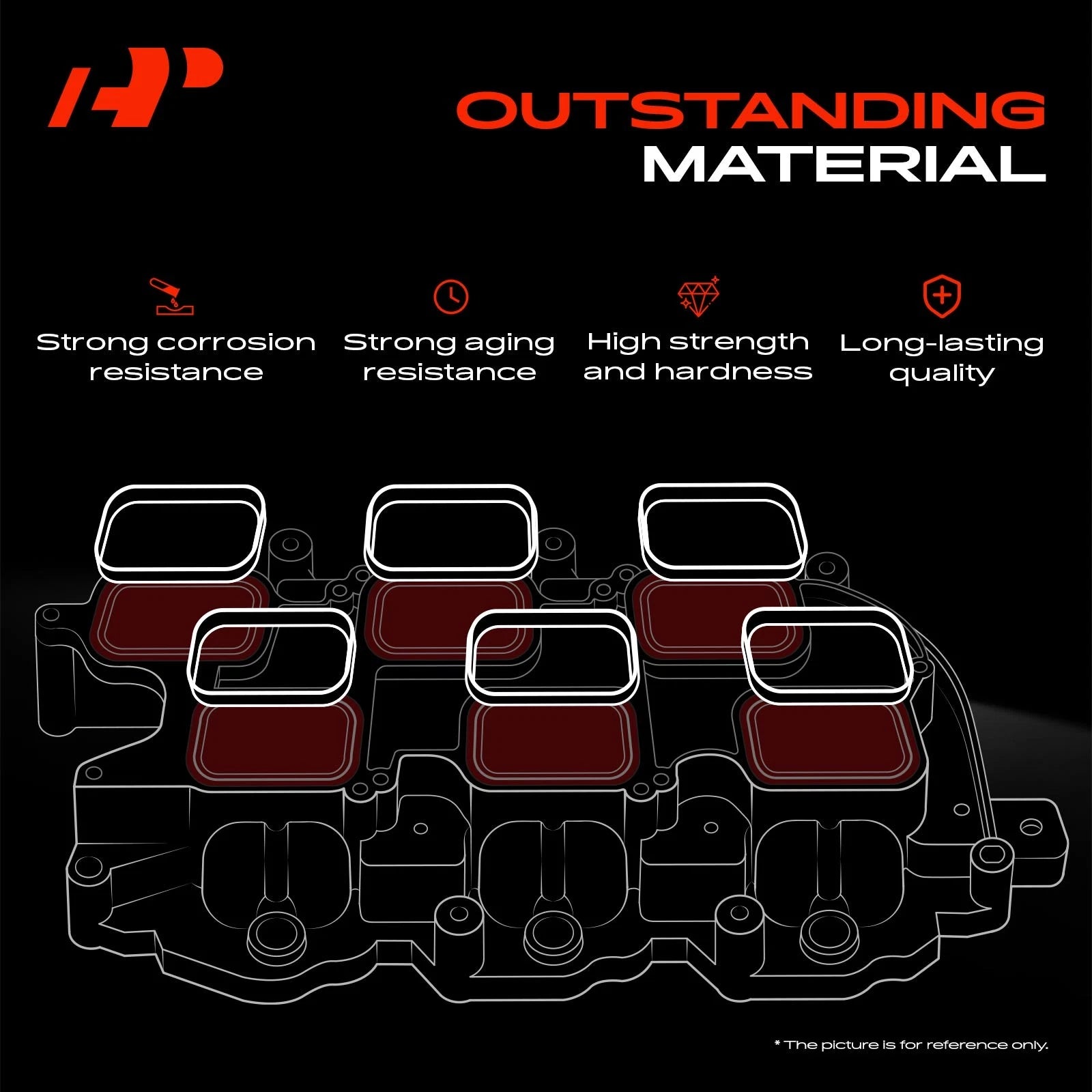 Intake Manifold Gasket Set for Chevrolet Malibu (1997–1999)