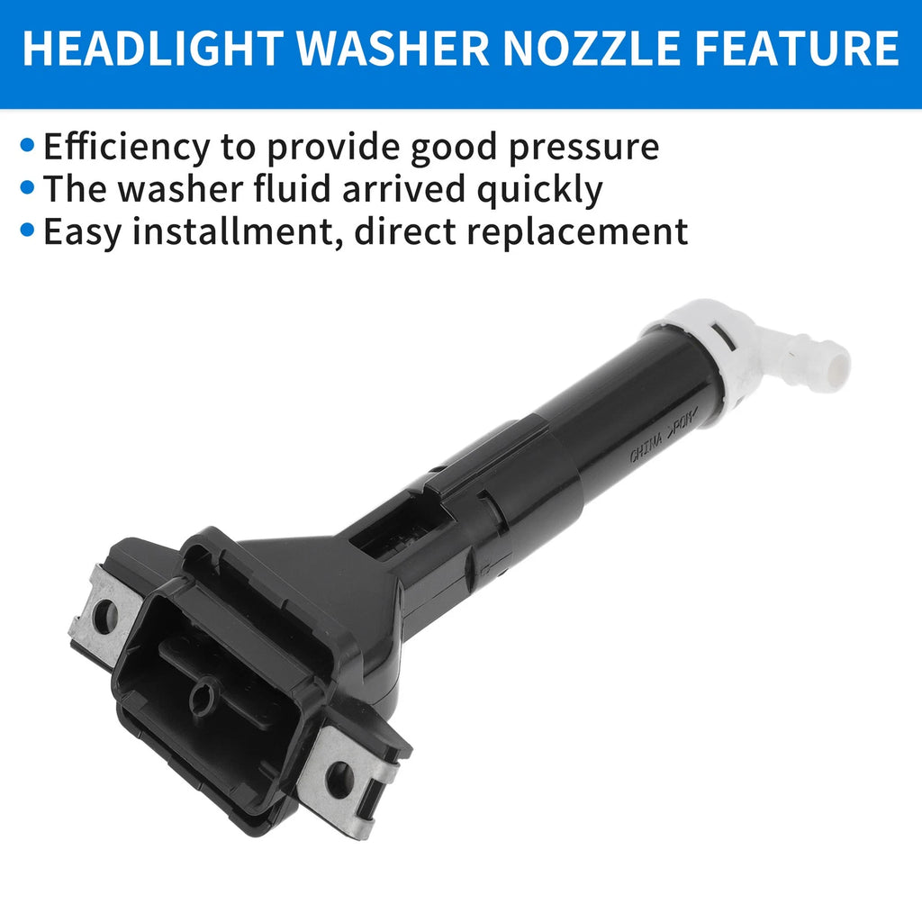 Front Driver Side Headlight Washer Nozzle for Honda CR-V (2012–2018) No. 76885T0AS01