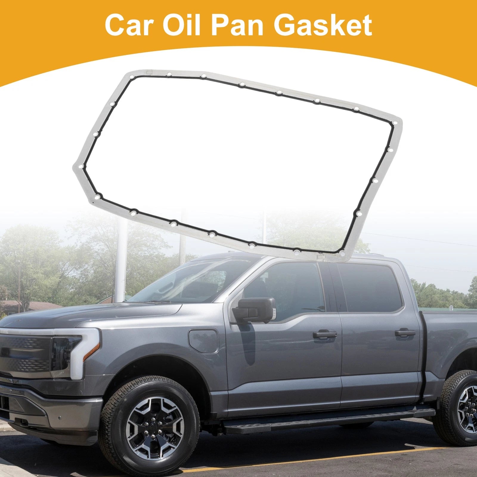 Transmission Filter Oil Pan Gasket for Ford F-150 (2009–2020) No.6L2Z7A191BA