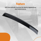 Black Trunk Spoiler for BMW 3 Series E46 Sedan (1999-2006) CSL Style