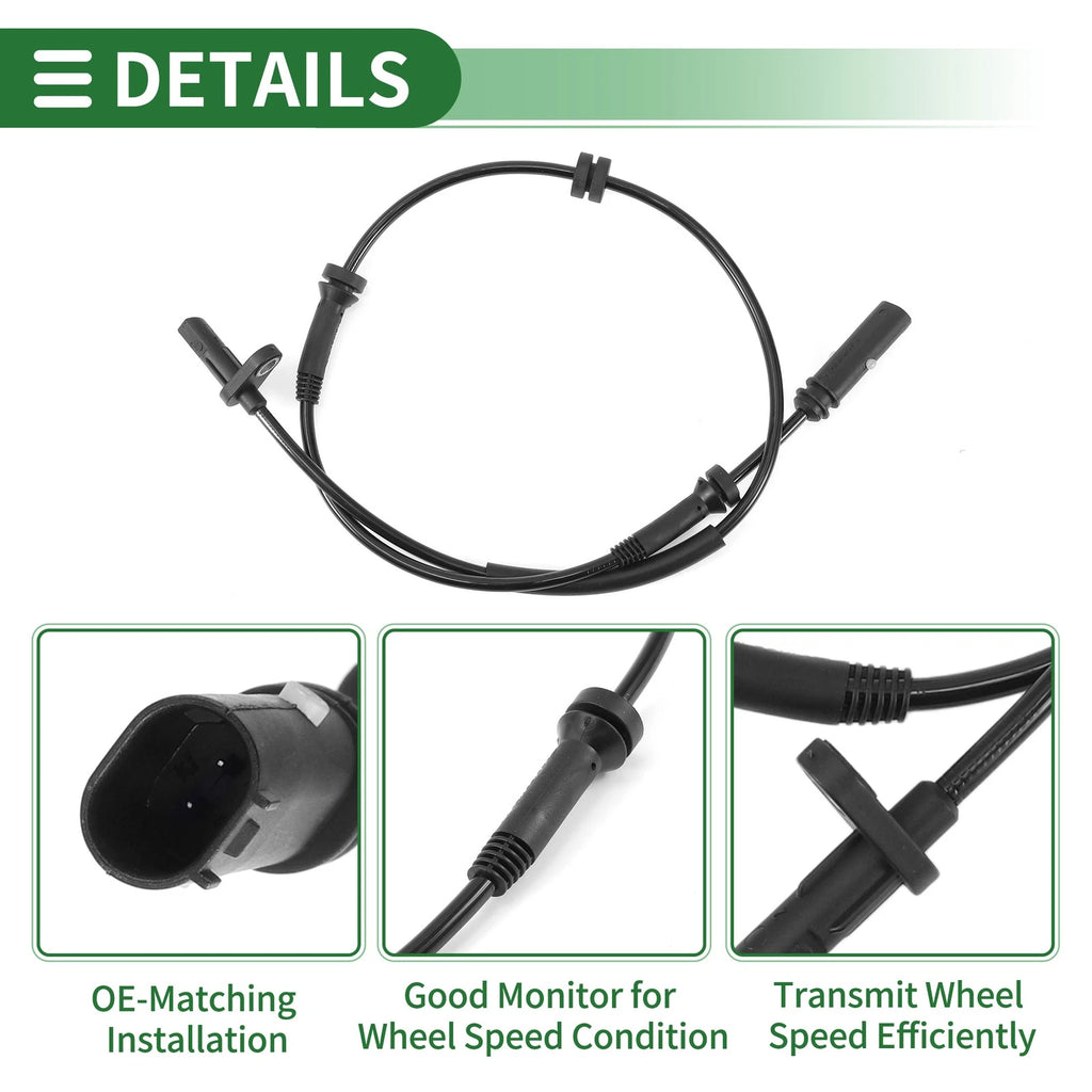 ABS Wheel Speed Sensor for BMW 335i xDrive (2007–2013) No. 34526791748/6791748