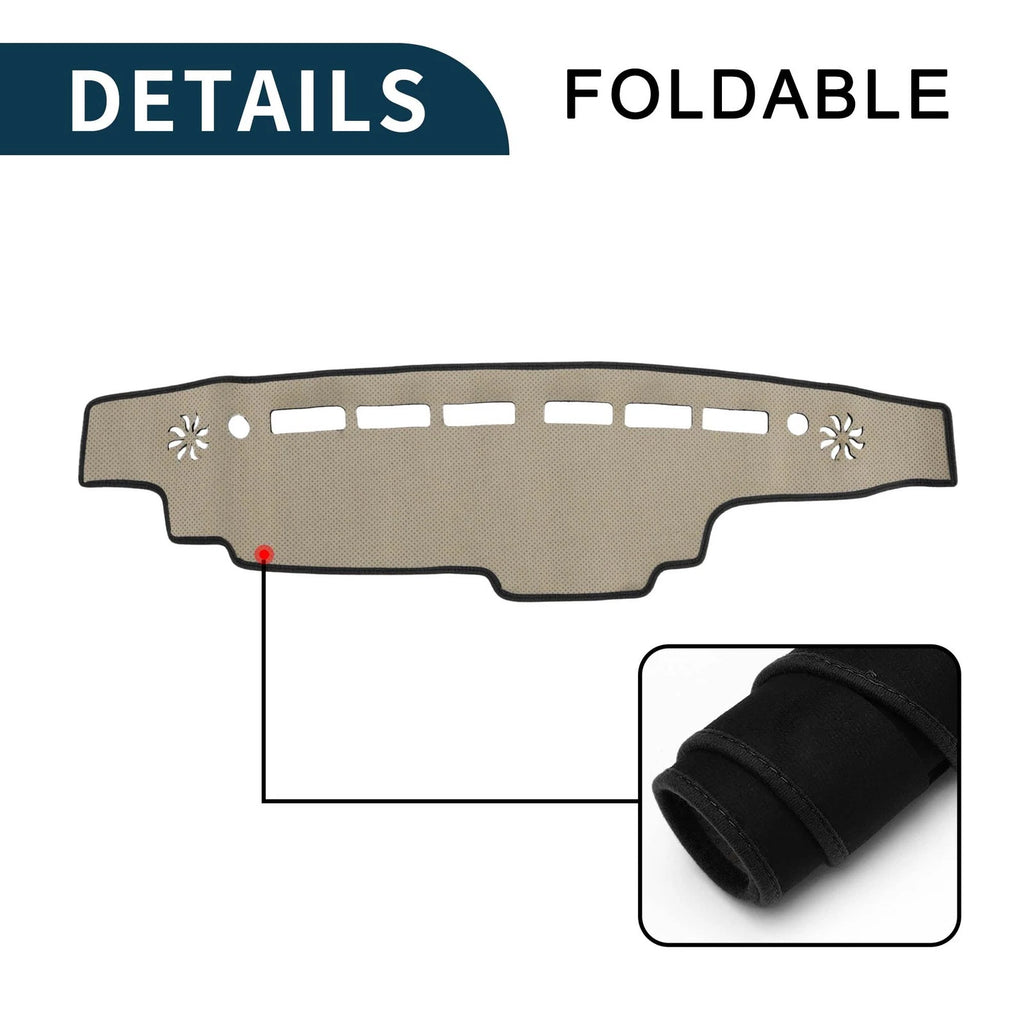 Dashboard Cover Mat for Suzuki Every DA17W DA17V (2015–2023) Black
