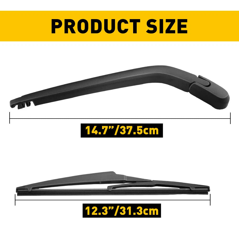 Rear Wiper Blade and Arm for Dodge Journey (2008–2017)
