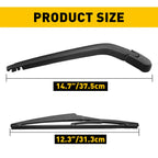 Rear Wiper Blade and Arm for Dodge Journey (2008–2017)
