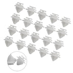 20Pcs Door Trim Clips for Citroen C2 C3, Peugeot 206 207 (2000–2023)