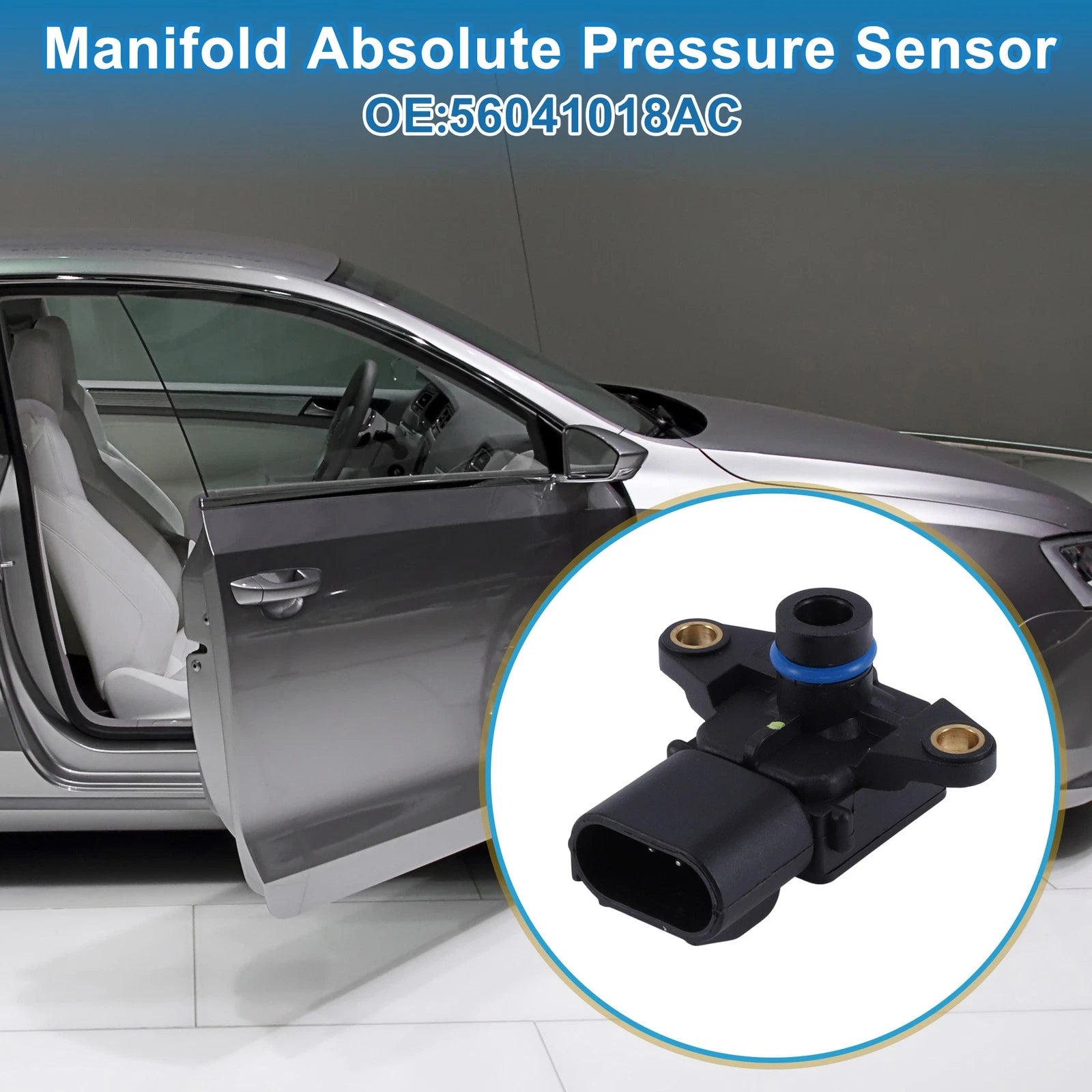 Manifold Absolute Pressure Sensor No. 56041018AC for Dodge Challenger (2007–2020)