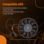 Electric Radiator Cooling Fan for Porsche 911 Carrera 4 (1999–2004)