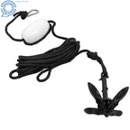 2X Folding Anchor Kit with 26.2ft Rope for PWC Canoe Jet Ski