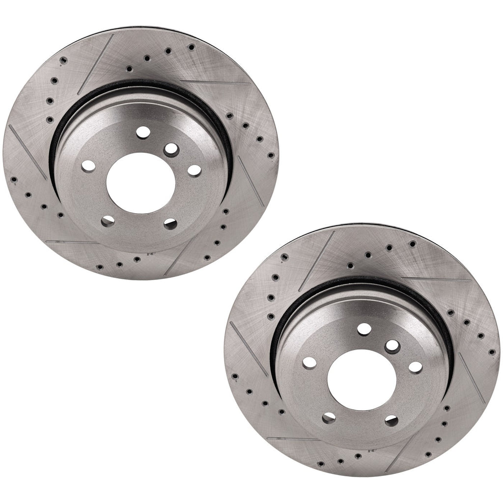 Rear Brake Disc Rotors for BMW 5 Series E60 (2004–2007)