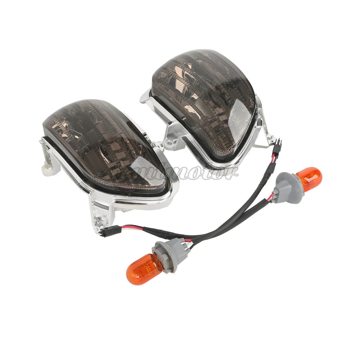 ABS Smoked Front Turn Signal Lights for Honda Goldwing GL 1800 (2001–2017)