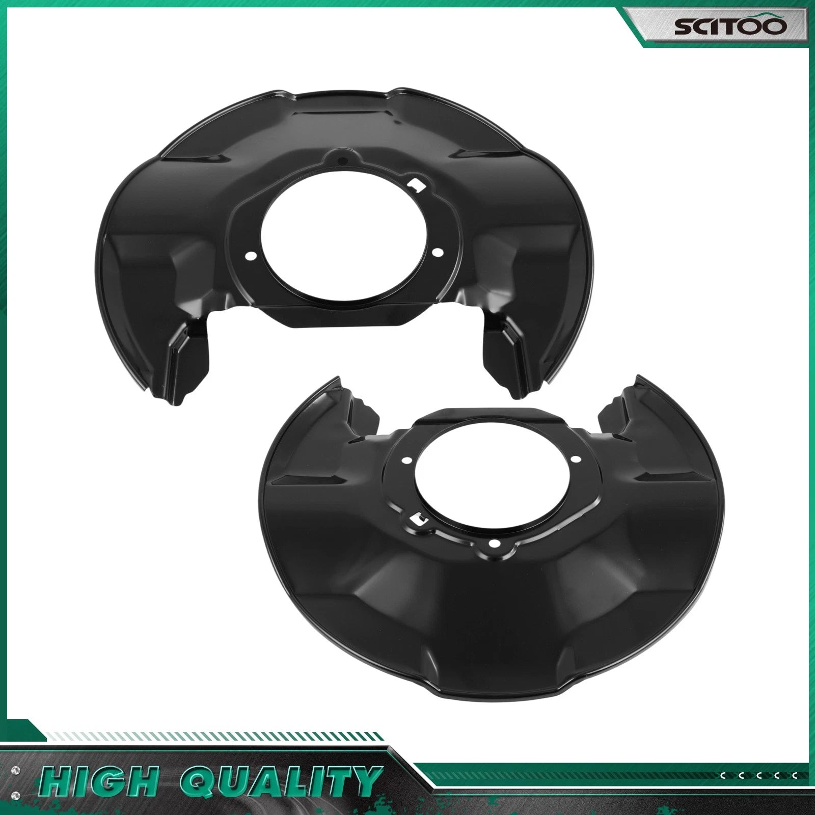2Pcs Brake Dust Shield for Honda Accord (2008–2012)