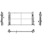 Replacement Plastic Radiator for Ford Ranger PX (2011–2018)