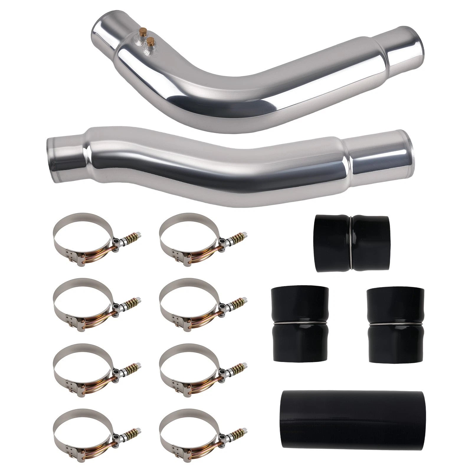 Intercooler Pipes for Dodge Ram 5.9L Cummins (2003–2007) with T-Bolt Clamps