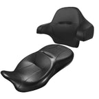 Passenger Seat & Backrest Pad for Harley Touring Road Glide (2014–2023)