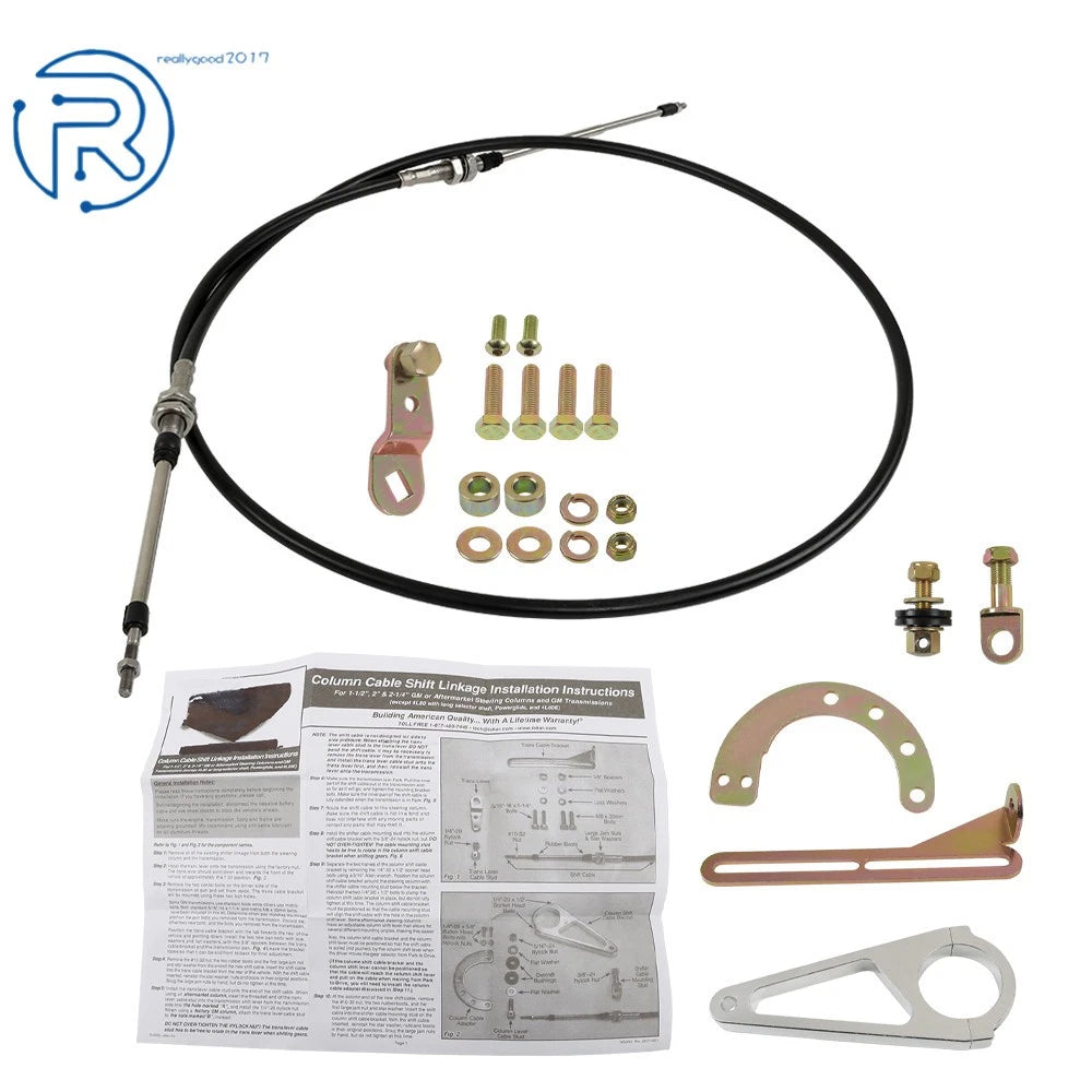 Hard Column Cable Shift Linkage Kit for GM (Aftermarket) (ACA-1804)