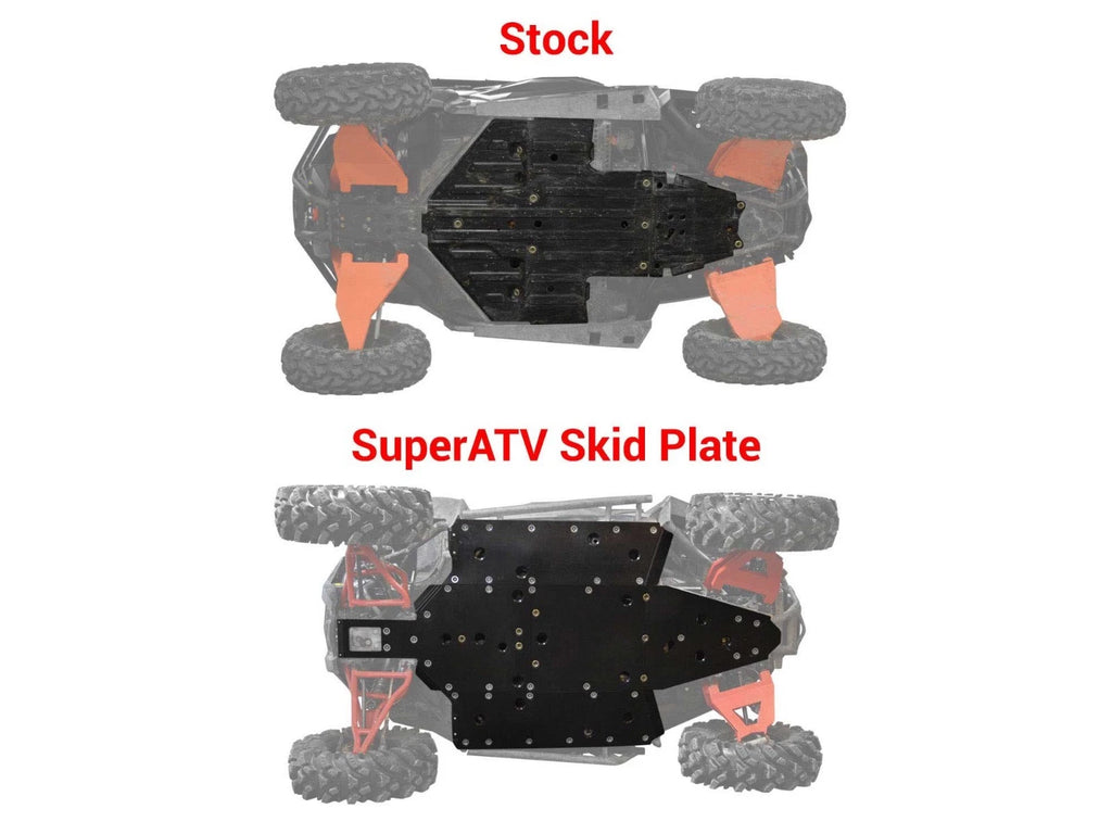 1/2" ARMW Full Skid Plate for Polaris RZR S 1000 (2016–2020)