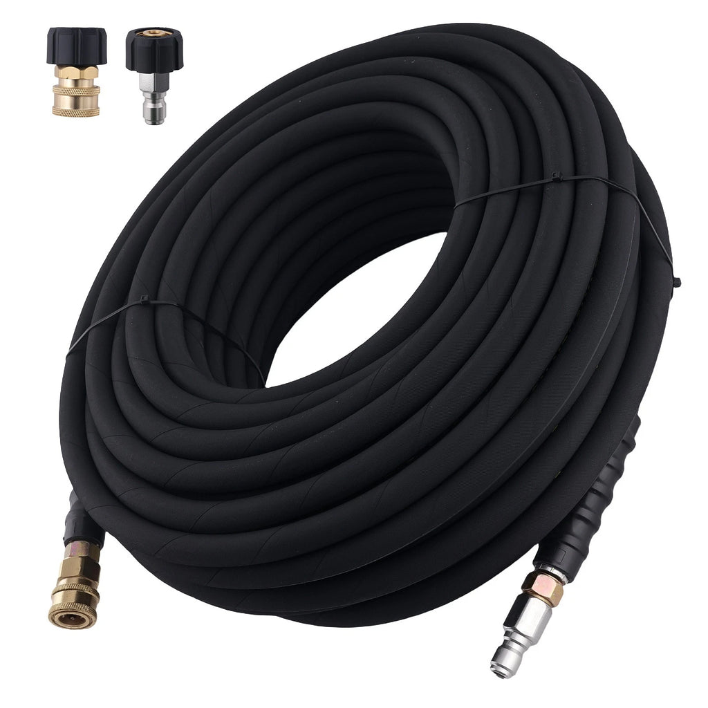 3/8" Power Pressure Washer Hose for (100ft, 4200PSI)