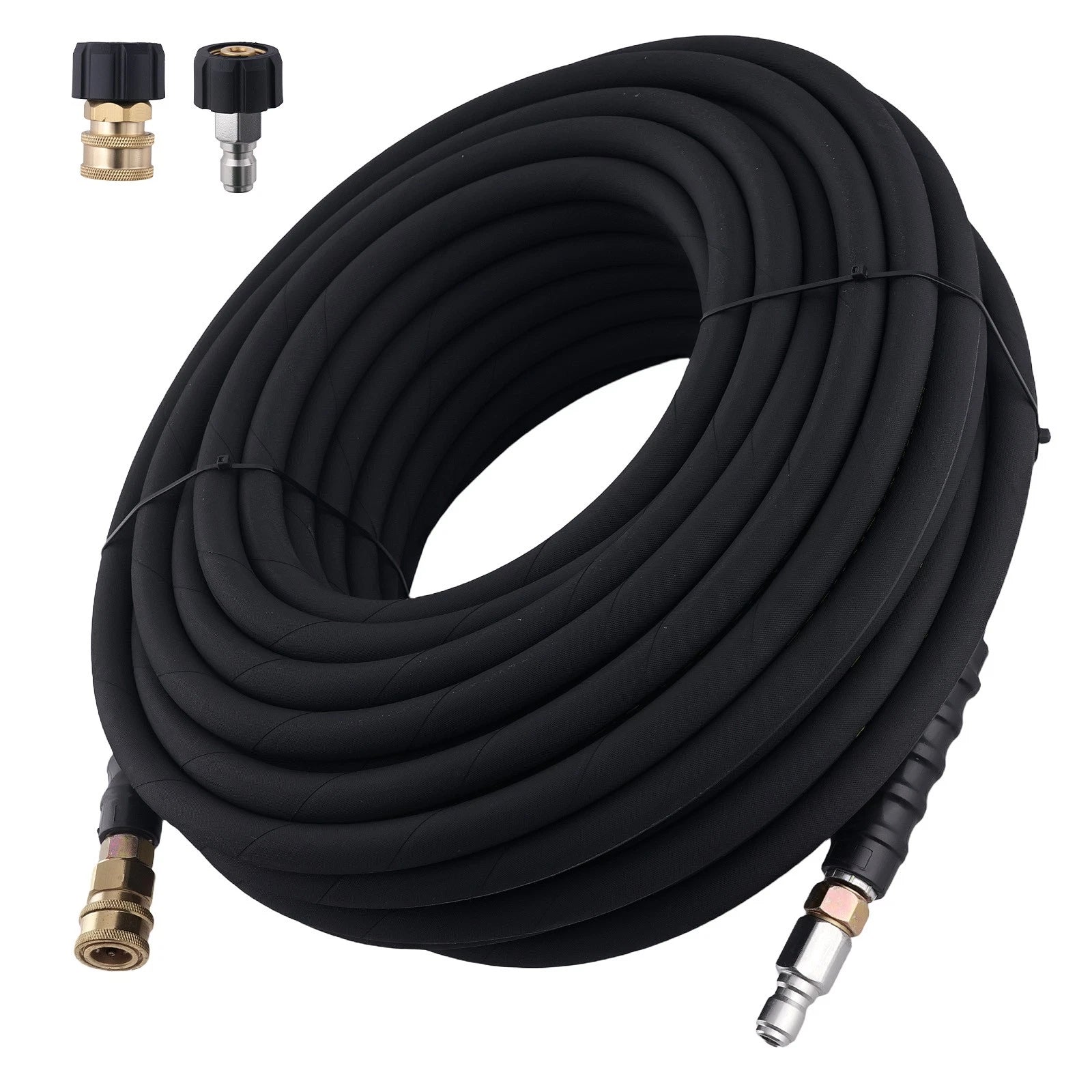 3/8" Power Pressure Washer Hose for (100ft, 4200PSI)