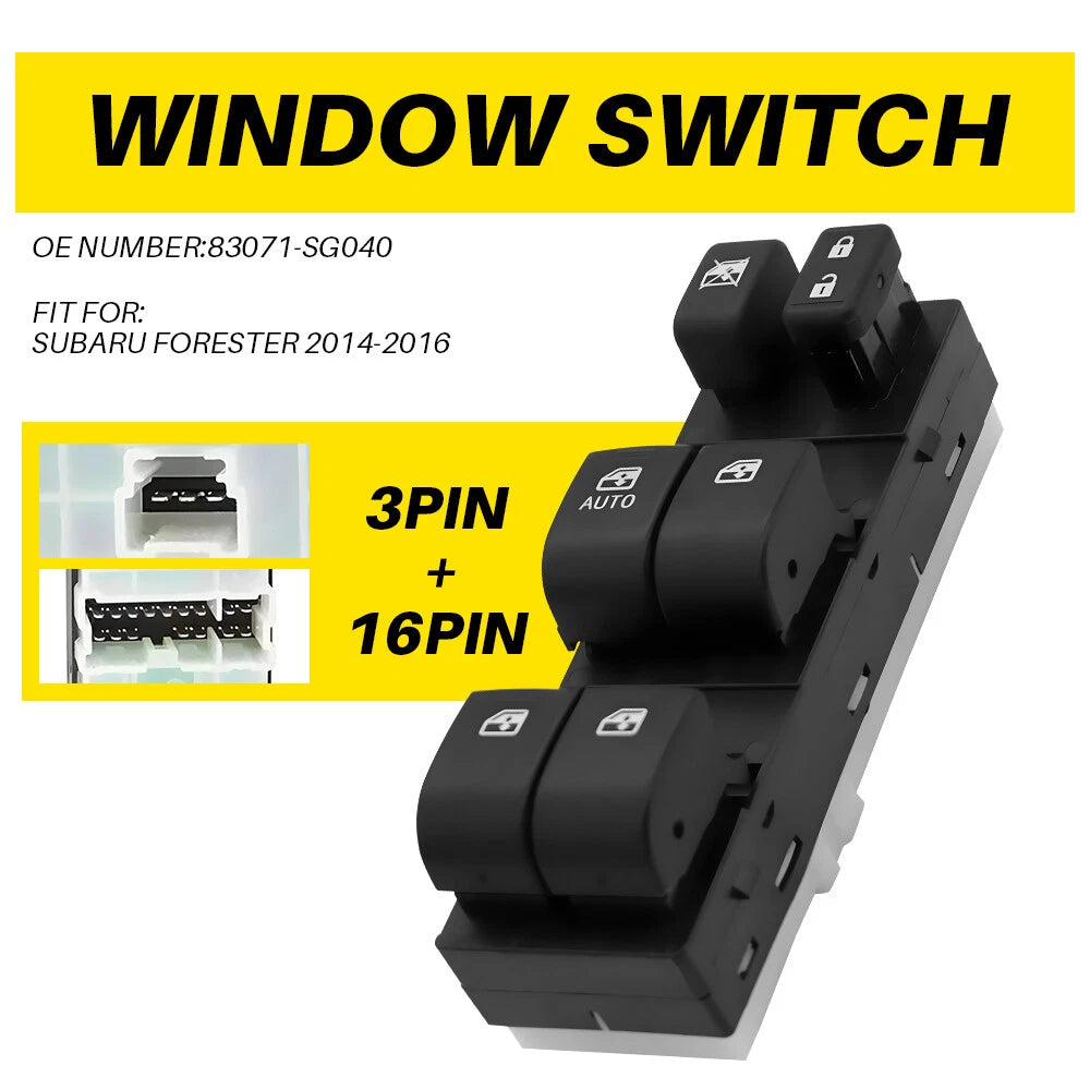 Master Power Window Switch for Subaru Forester (2014–2016)