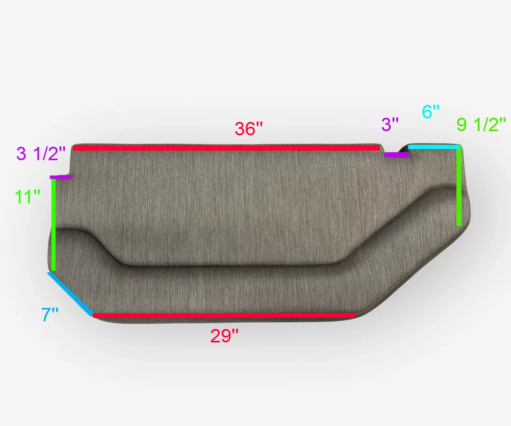 Seat Cushion for Azimut (47.5in x 20.25in x 7.25in)