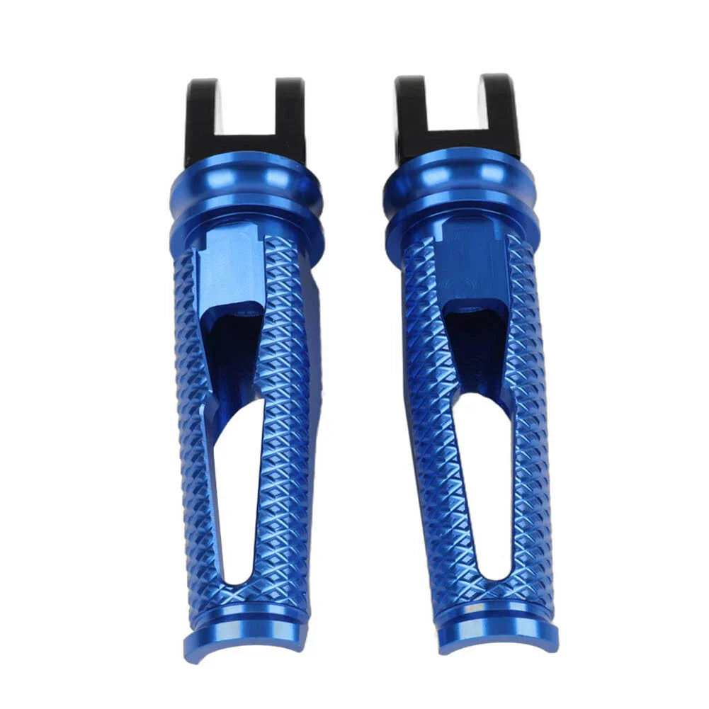 Blue Passenger Foot Pegs for Ducati Monster 696 796 695 659 Dark 749 999/S/R