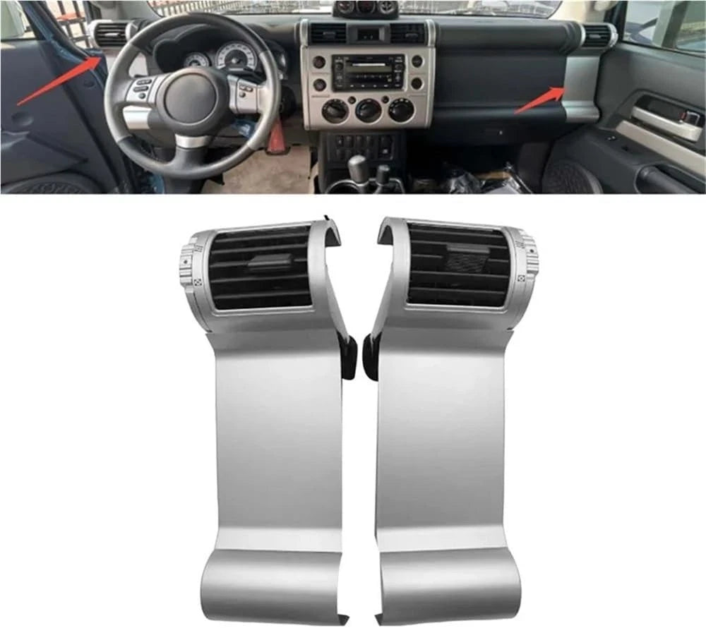 Pair Air Vent Register Panels A/C for Toyota FJ Cruiser (2007–2014) 55660-35131