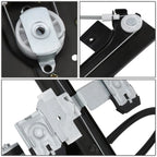 Power Window Regulator w/Motor for Trailblazer Envoy (2002–2009) Rear Left