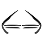 6x Front Bumper Lip Splitter Spoiler for Mercedes Benz E-Class W213 (2017-2023)