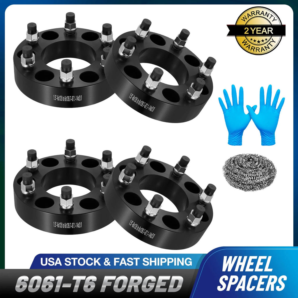Set of 4 Wheel Adapters 6x135 to 6x5.5 for Lincoln