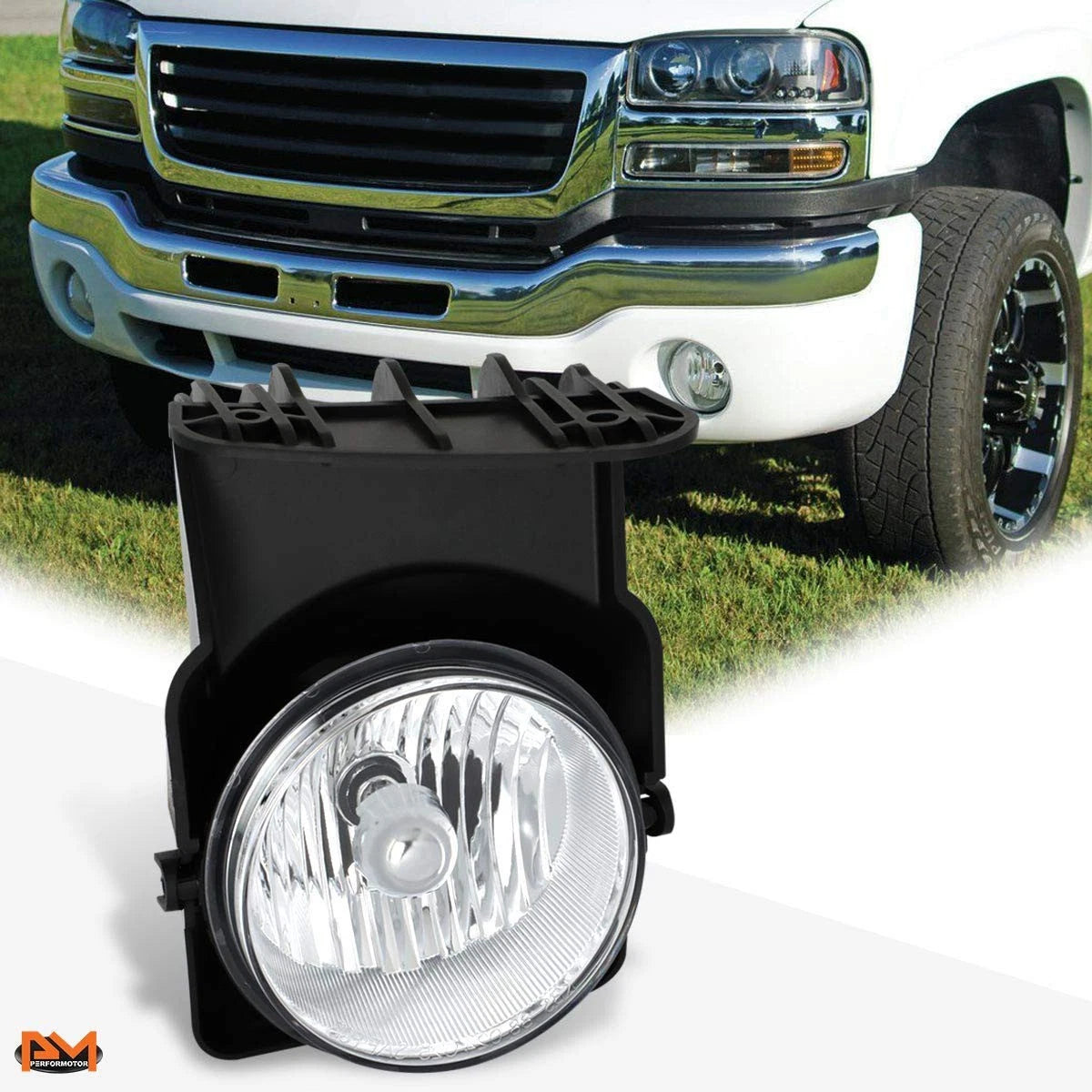 Fog Light for GMC Sierra 1500-3500 HD (2003–2004) Right RH OE Style