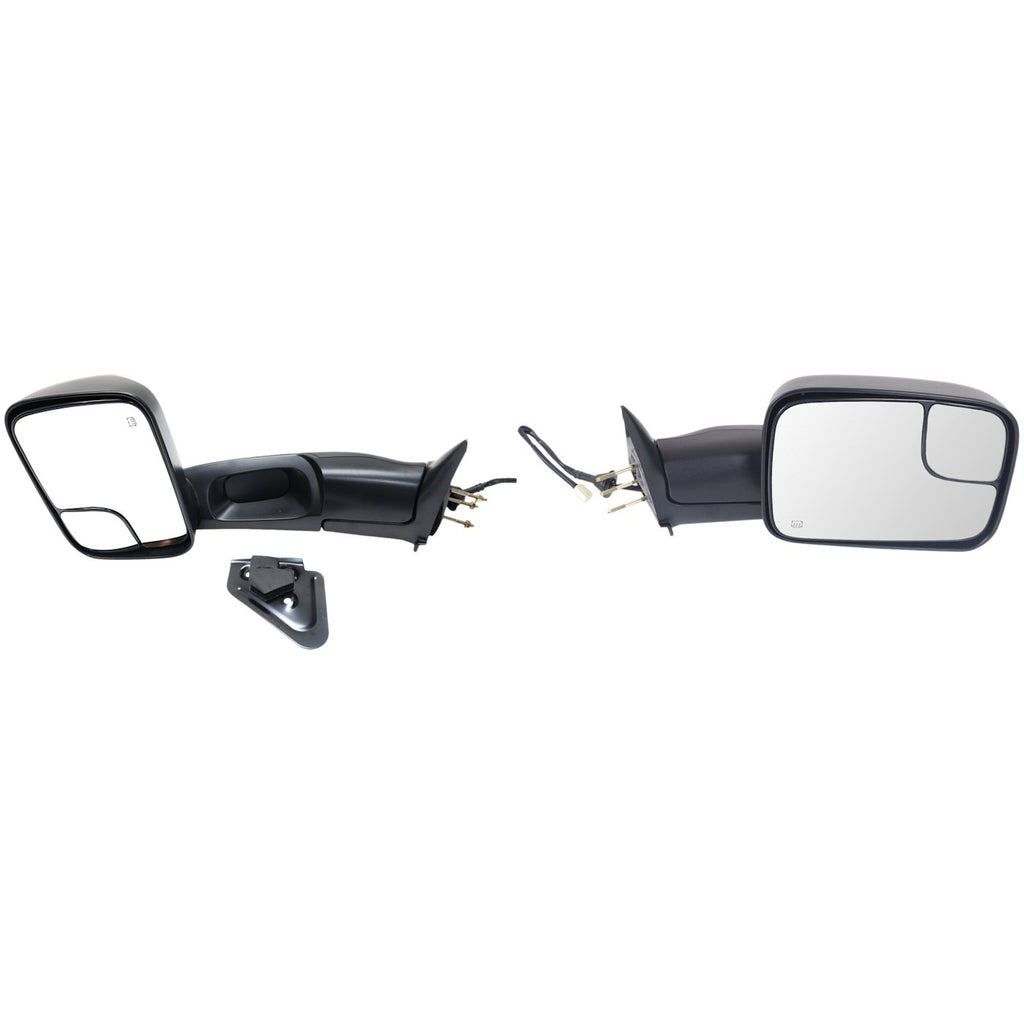 Set of 2 Heated Towing Mirrors for Ram 3500