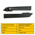 Headlight Front Lamp Molding Filler Trim Panel for Toyota Tacoma (2012–2015)