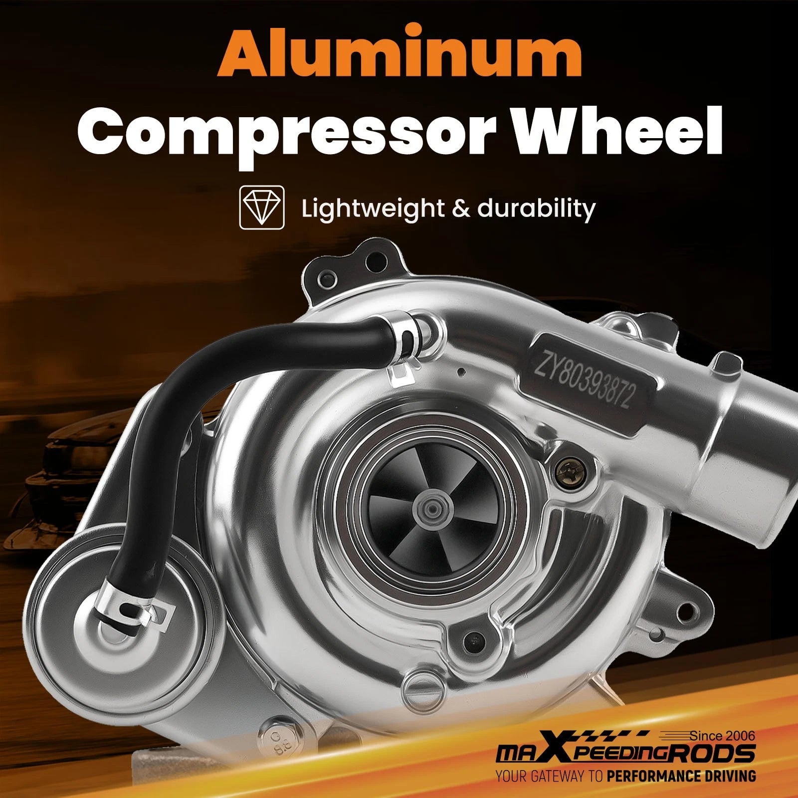 Turbocharger for Toyota Hiace Land Cruiser 2.5L (2001)