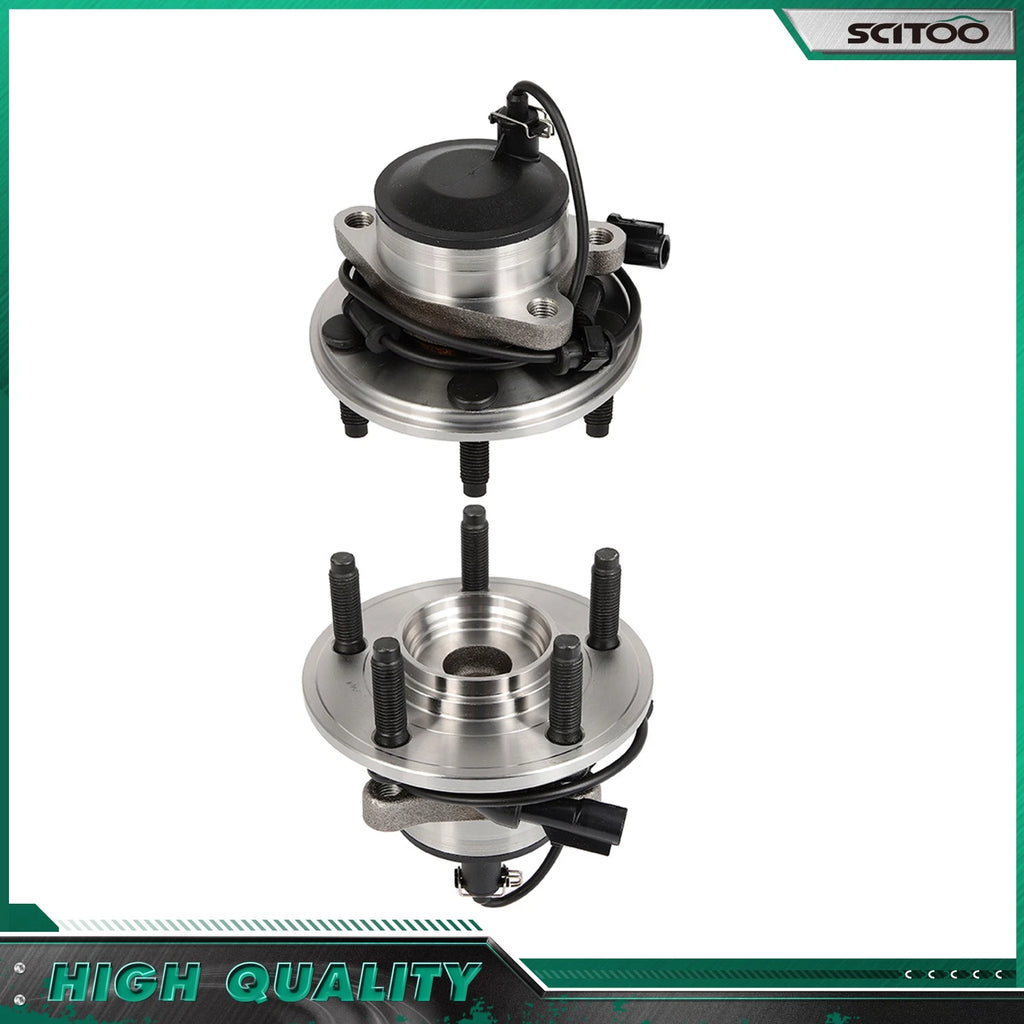 2X Front Wheel Bearing Hub Assembly for Jaguar XJ XF (2010–2019) RWD