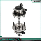 2X Front Wheel Bearing Hub Assembly for Jaguar XJ XF (2010–2019) RWD