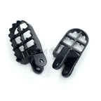 Gunmetal Grey MX Foot Pegs for Honda CR80R (1996–2002), XR250R (1996–2004), XR650R (2000–2007)