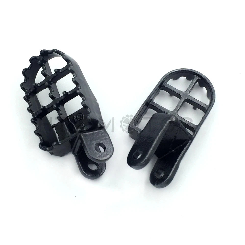 Gunmetal Grey MX Foot Pegs for Honda CR80R (1996–2002), XR250R (1996–2004), XR650R (2000–2007)