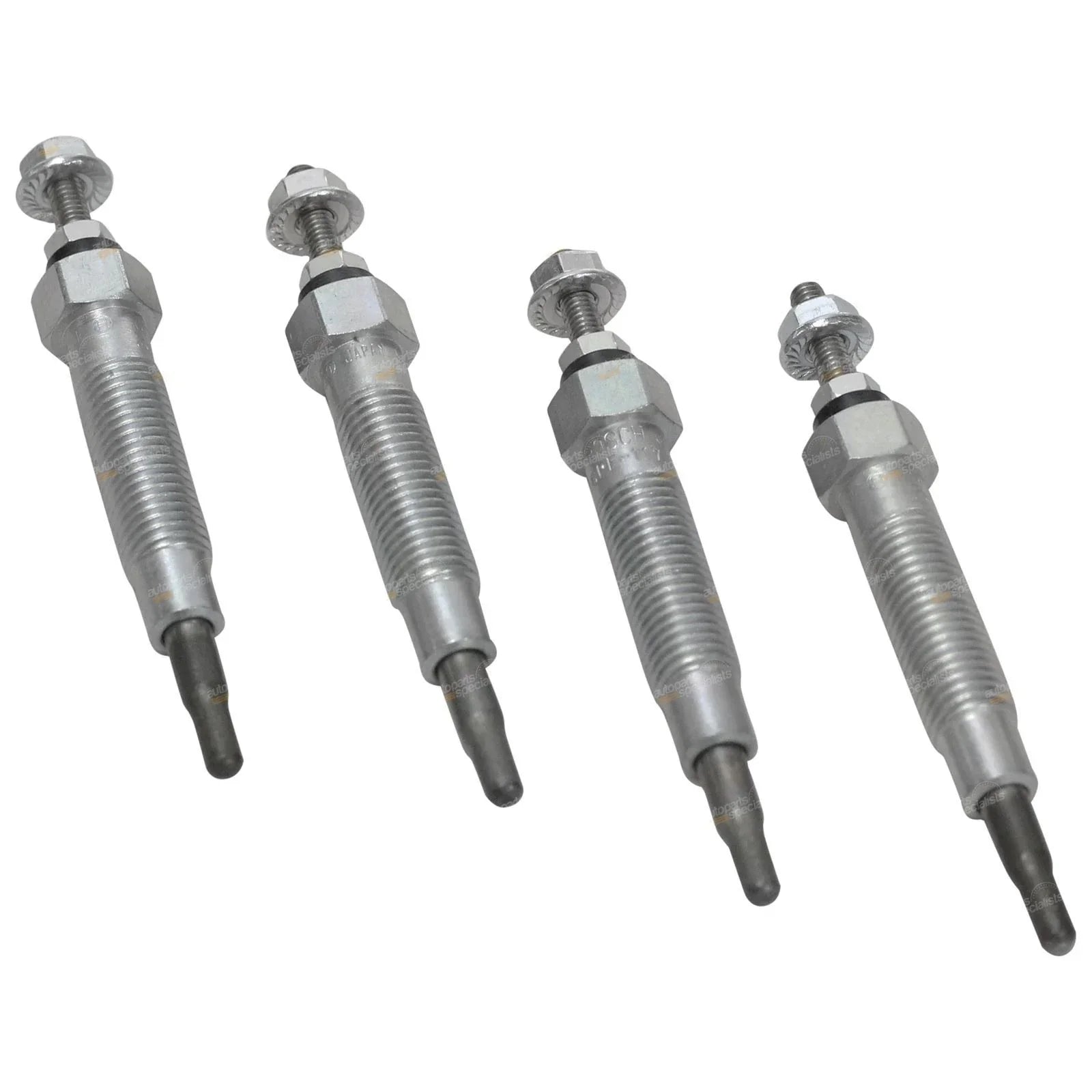 4 Glow Plugs for Mitsubishi L300 Starwagon 2.5L 4D56 Diesel (1988-1994)