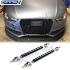 Front Bumper Support Lip Rod Bars for Audi A3 A4 (2000–2000)